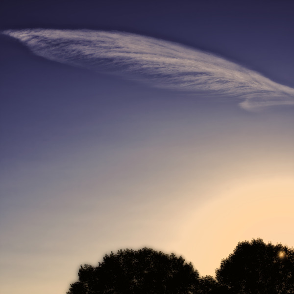 FEATHER CLOUDS Print