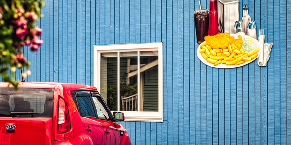 FISH AND CHIPS Print