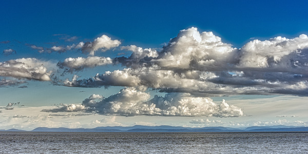 FS180609 WHITE CLOUDS Print