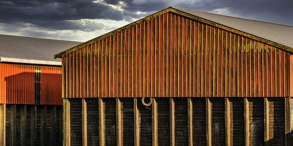 RED BARN 紅穀倉 Print