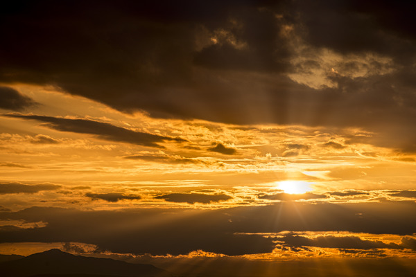 Sunset in September Print