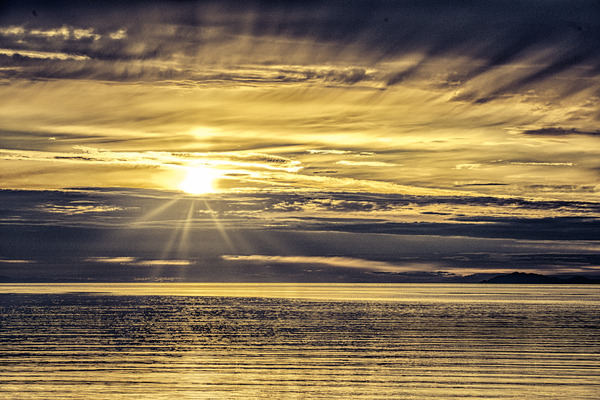 Sunset Landscape Print