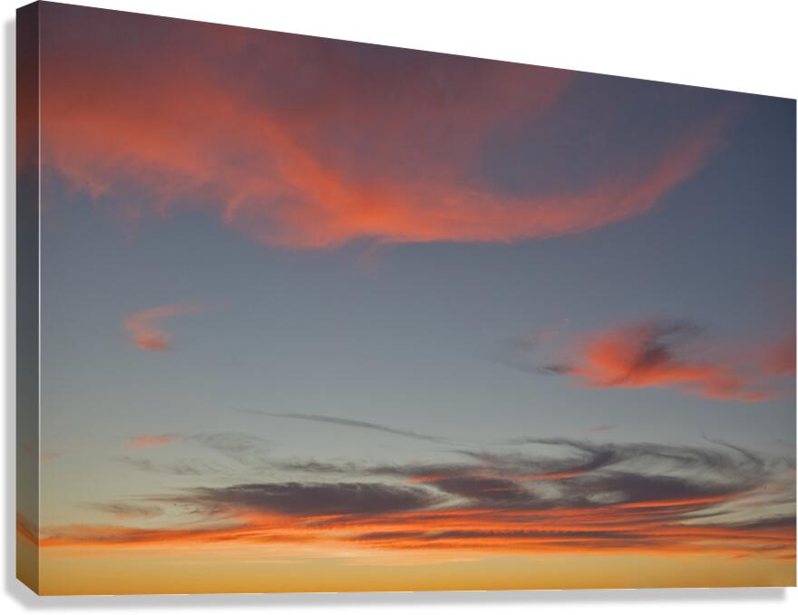 FS240801 RED CLOUDS Canvas Print