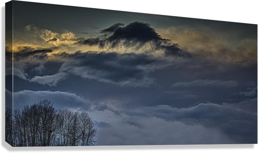 FS250201 cloudscape Canvas Print