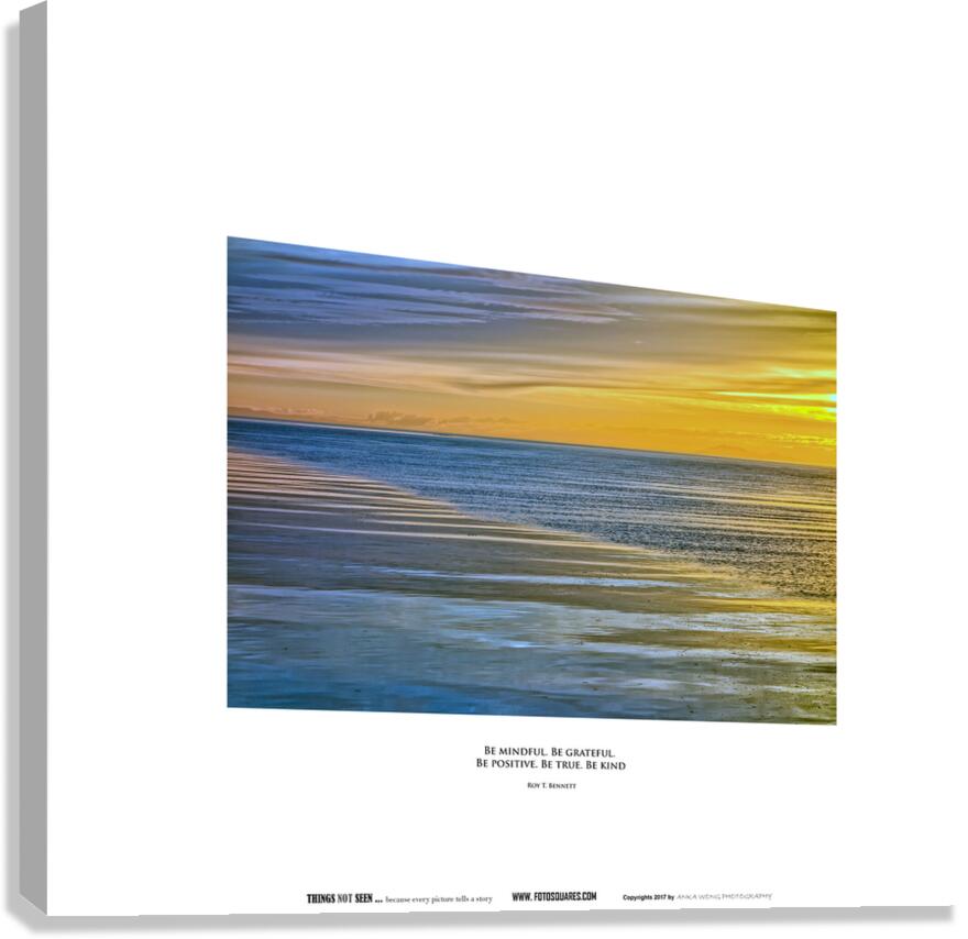 BE MINDFUL Canvas Print