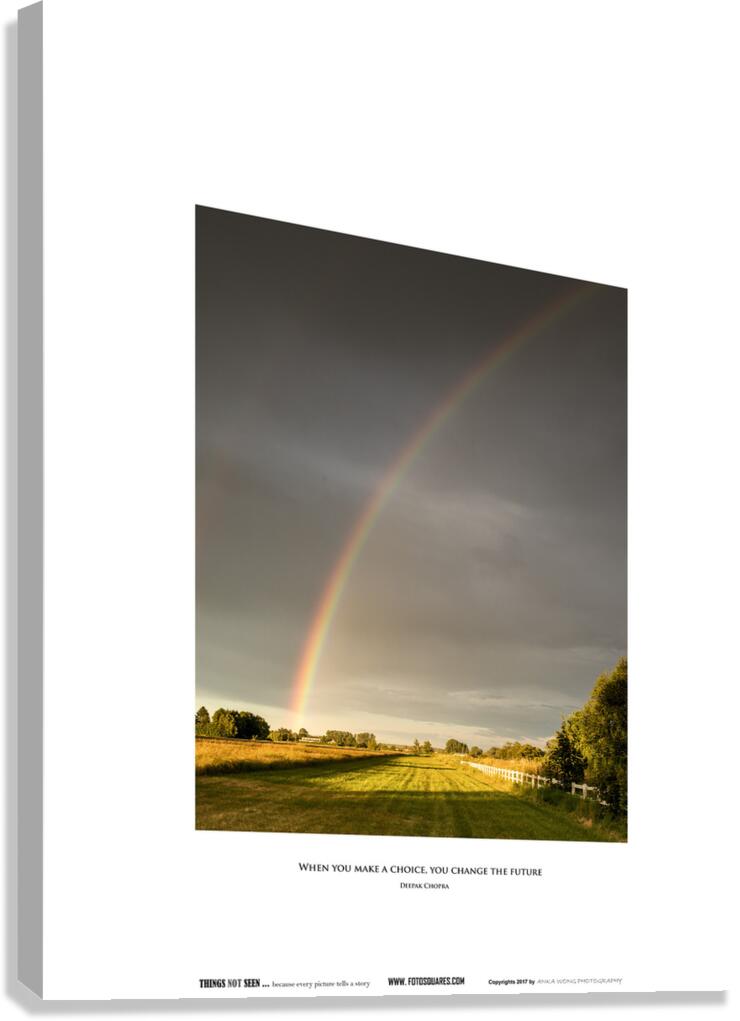 CHANGE THE FUTURE Canvas Print