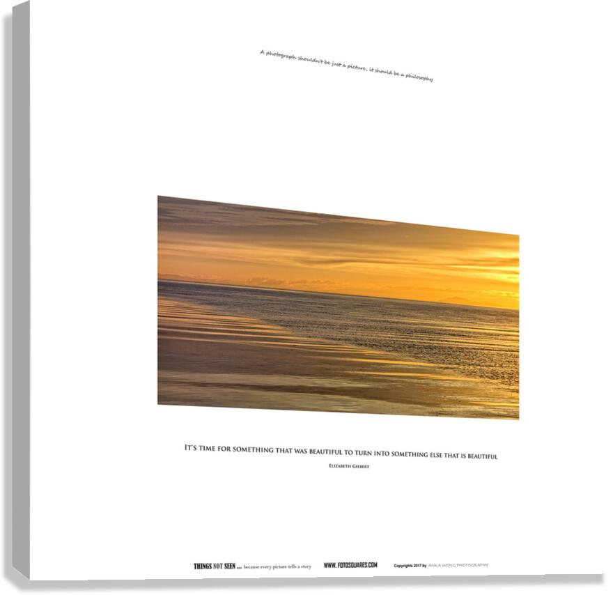 SOMETHING BEAUTIFUL Canvas Print