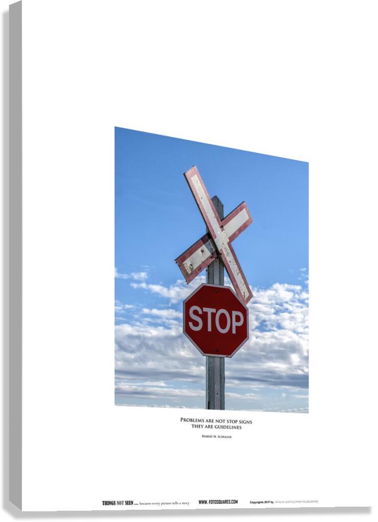 STOP SIGNS Canvas Print