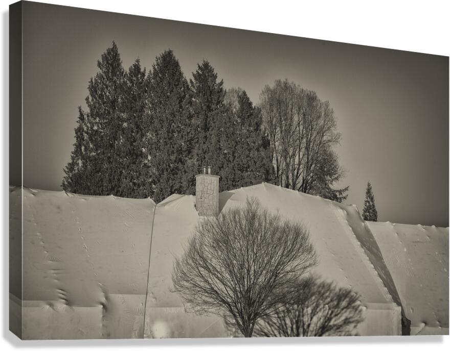UNDER CONSTRUCTIONS Canvas Print