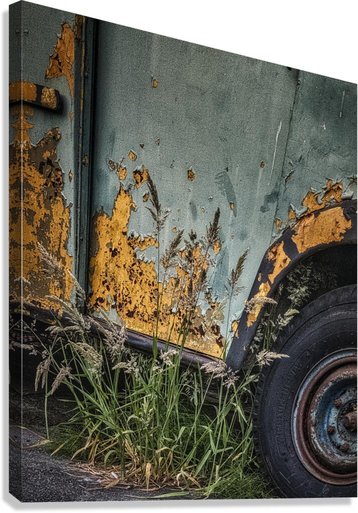 FS250623 RUST ART Canvas Print