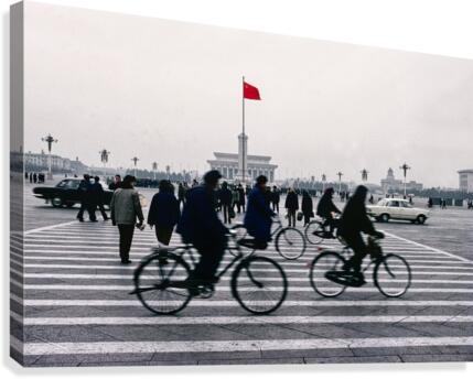 Beijing 1980  Canvas Print