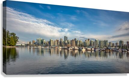 FS160621DW 煤港和溫哥華市中心 Canvas Print
