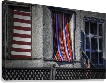 THREE WINDOWS Canvas Print