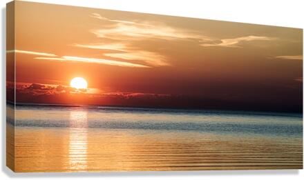 Terra Nova Sunset Canvas Print