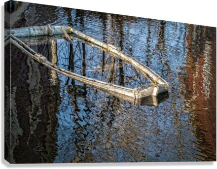 Abandoned Boat Canvas Print