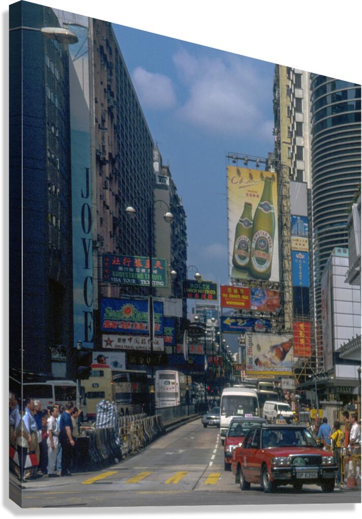 NATHAN ROAD Canvas Print
