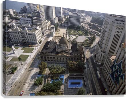 CENTRAL Canvas Print