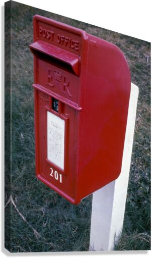 POST BOX Canvas Print