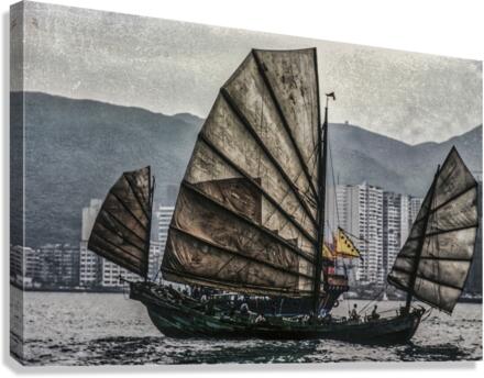 CHINESE JUNK 4 Canvas Print