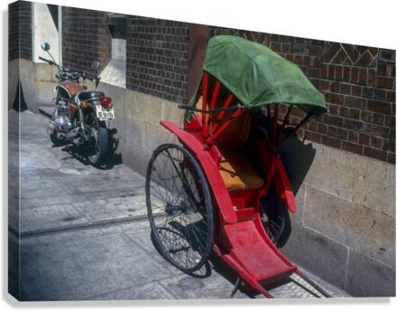 PARKING Canvas Print