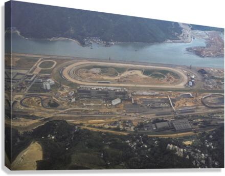 RACECOURSE 1972 Canvas Print