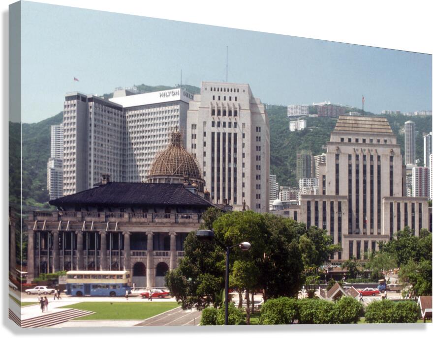 CENTRAL 1980 Canvas Print