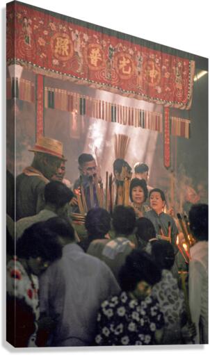 TEMPLE Canvas Print