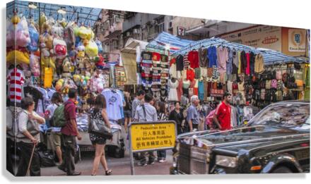 SHOPPING Canvas Print