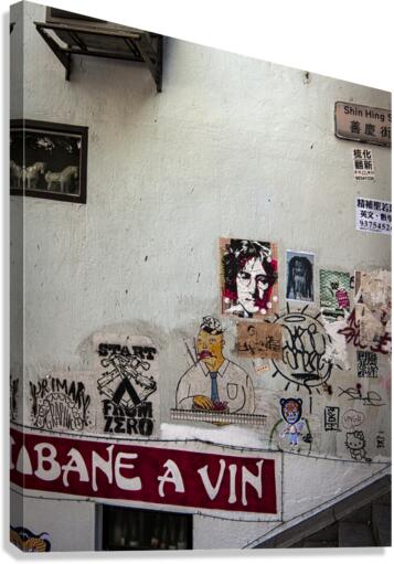 SHIN HING ST Canvas Print