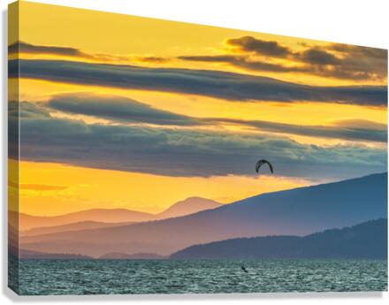 WINDSURFING Canvas Print