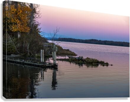AFTER GLOW Canvas Print