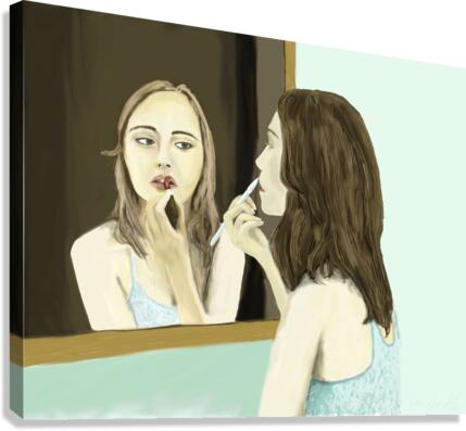 Makeup Canvas Print