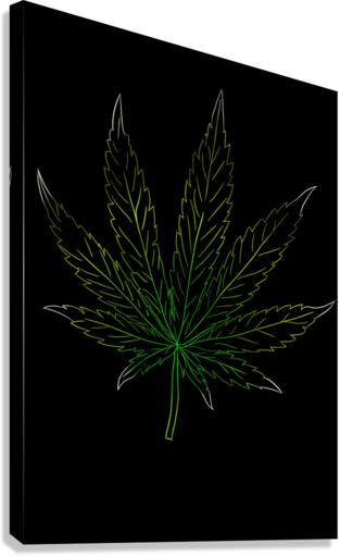 Weed Canvas Print