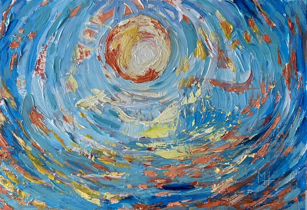 Swirl of Sun by Martine Harris
