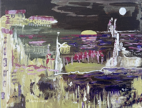 Full Moon by Martine Harris