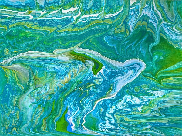 Dragon - Flowing Water Print