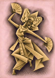 Balinese Dancer Digital Art