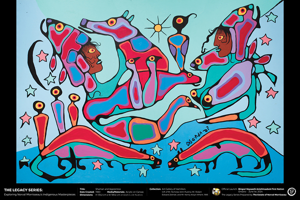 The Legacy Series - Shaman and Apprentice - 1980 - Art Gallery of Hamilton - Limited Edition Poster Print