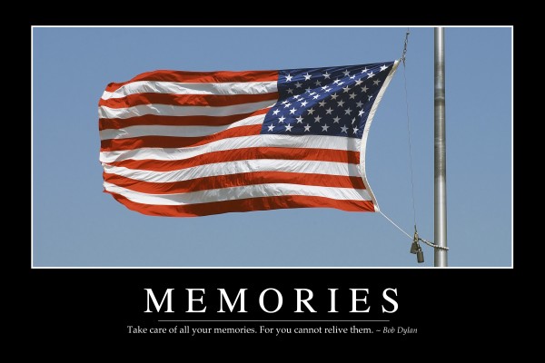 Memories: Inspirational Quote and Motivational Poster Print