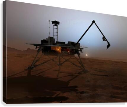Phoenix Mars Lander Canvas Print