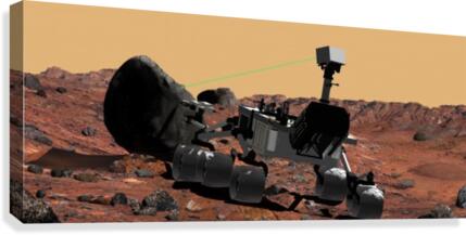 Mars Science Laboratory Canvas Print
