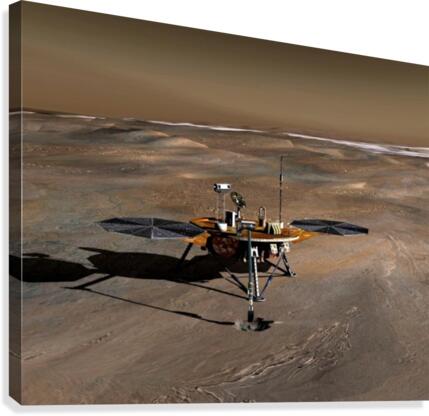 Phoenix Mars Lander Canvas Print