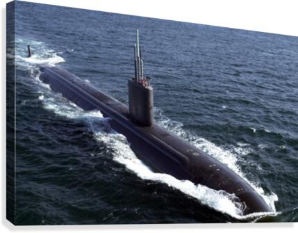 USS Tucson Canvas Print