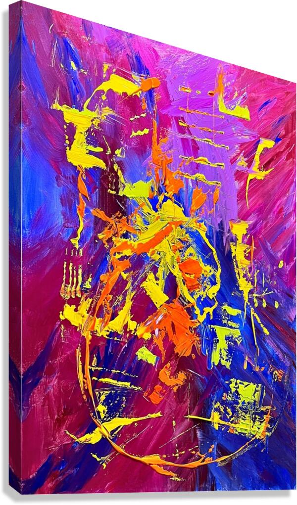 Electric Jam Canvas Print