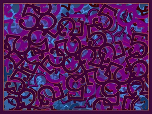 Alphabet Abstractions Numeral 5