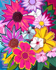 Floral Fantasia 1