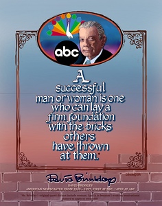 DAVID BRINKLEY: Bricks
