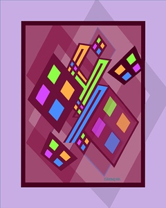 Alphabet Abstractions 25 letter Y