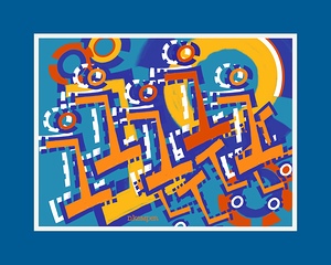 Alphabet Abstractions 9 letter i