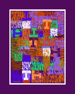Alphabet Abstractions 20 letter T